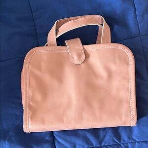 Pink Toiletries Bag with detachable case